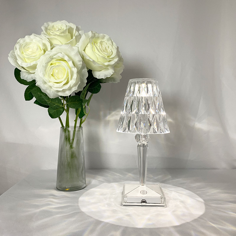 Creative Gift Portable Crystal Desktop Lamp