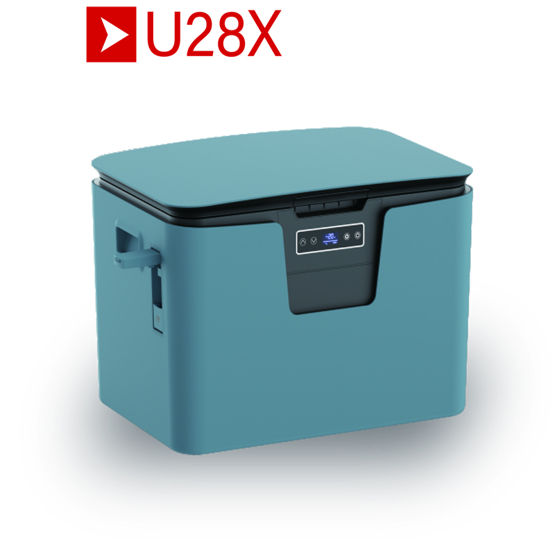 Mini Portable Car Refrigerator For Freezing And Ice Making