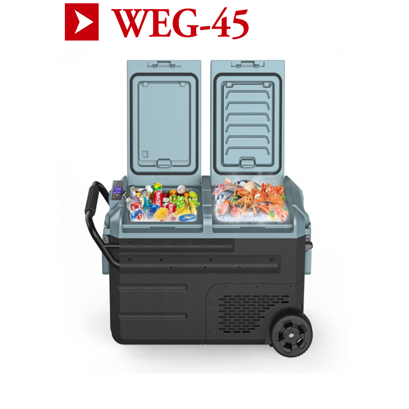 Solar-powered Portable Refrigerator Can Make Ice And Keep It Fresh For Outdoor Camping Solar-powered Portable Refrigerator Can Make Ice And Keep It Fresh For Outdoor Camping