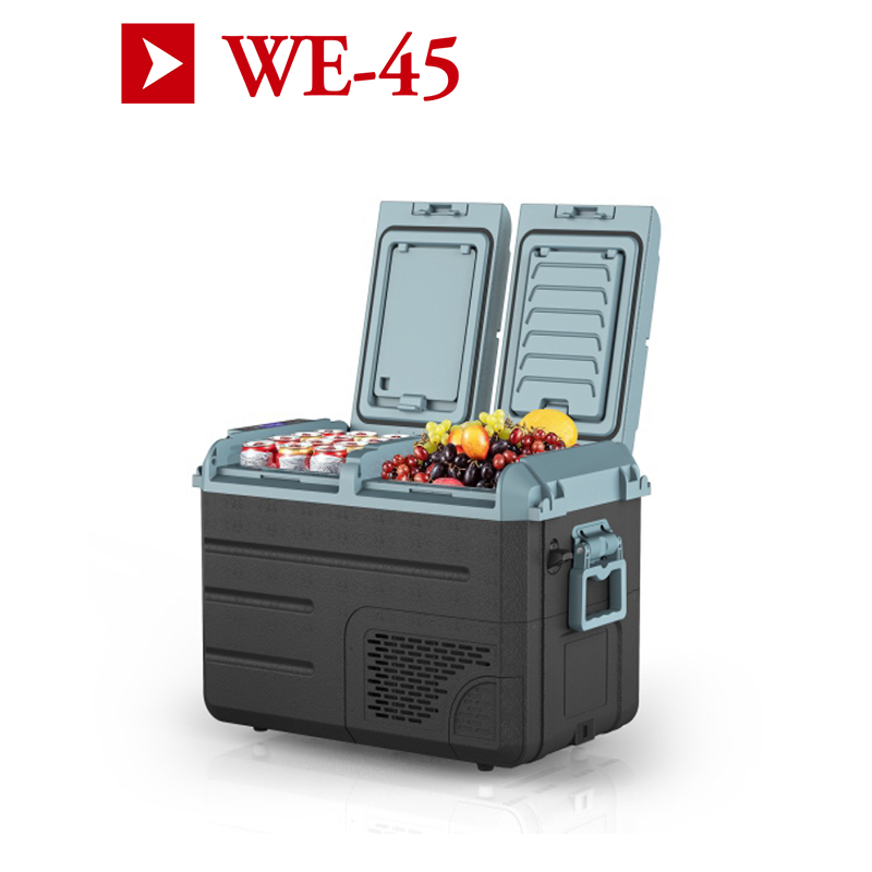 Solar-powered Portable Refrigerator Can Make Ice And Keep It Fresh For Outdoor Camping