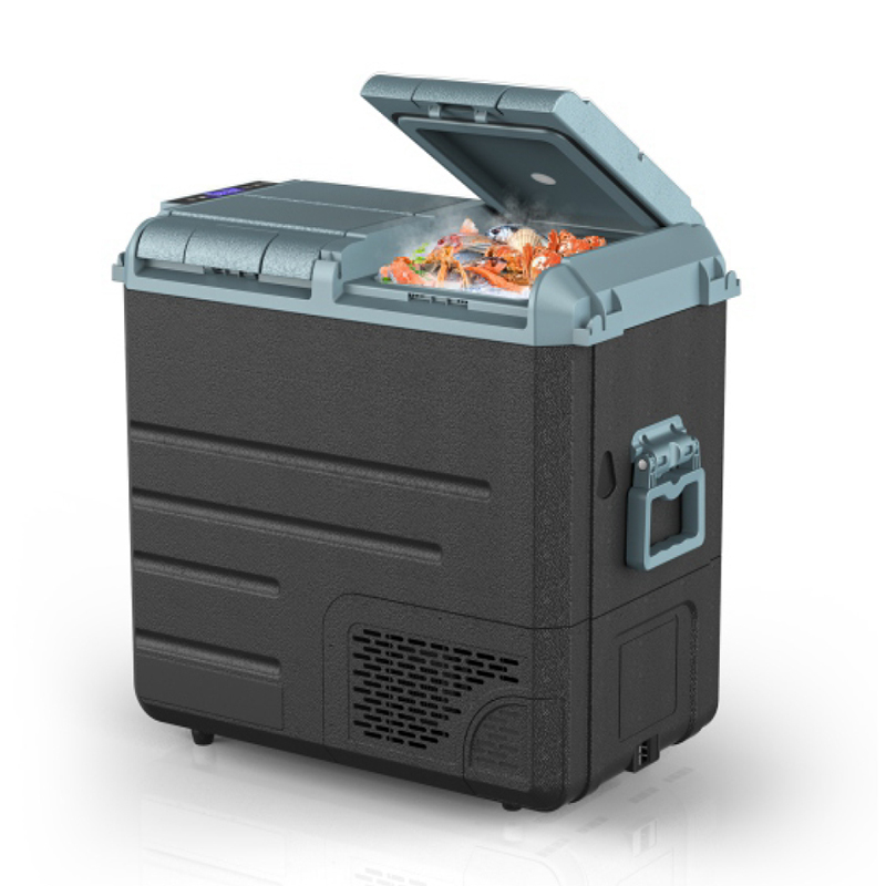 Solar-powered Portable Refrigerator Can Make Ice And Keep It Fresh For Outdoor Camping