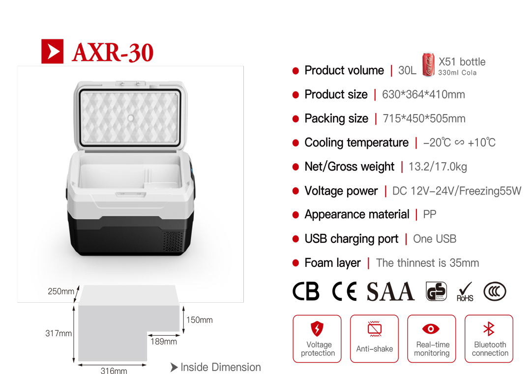 refrigerator for truck