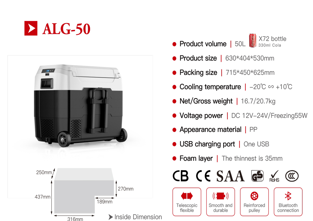 portable refrigerator