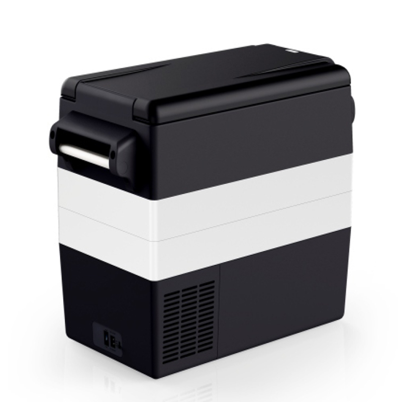 Portable Refrigeration Car Refrigerator With Wheels For Outdoor