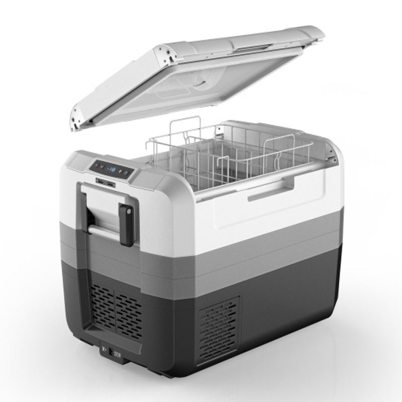 Car Refrigerator With Shockproof Ice Making And Fresh Keeping For Outdoor Off-road Vehicles