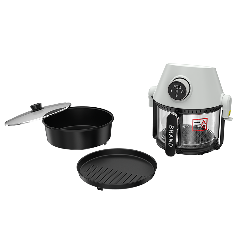 New Integrated 360-degree Flip Airfryer Oven