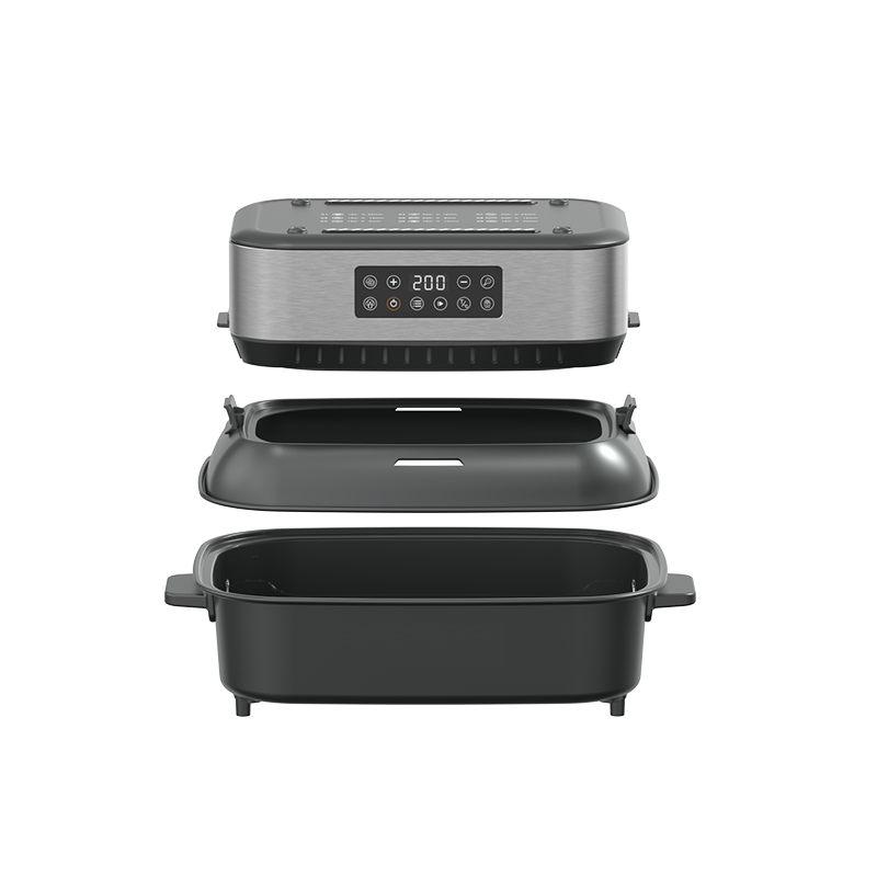 6L Portable Air Fry Grill For Camping Meals