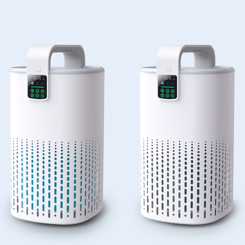Air Purifier With Plasma Sterilization Deodorization And Hair Absorption Function