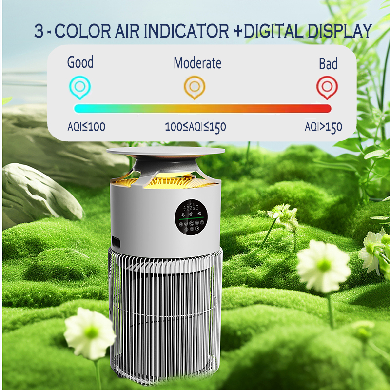 Smart Pet Air Purifier with remote control
