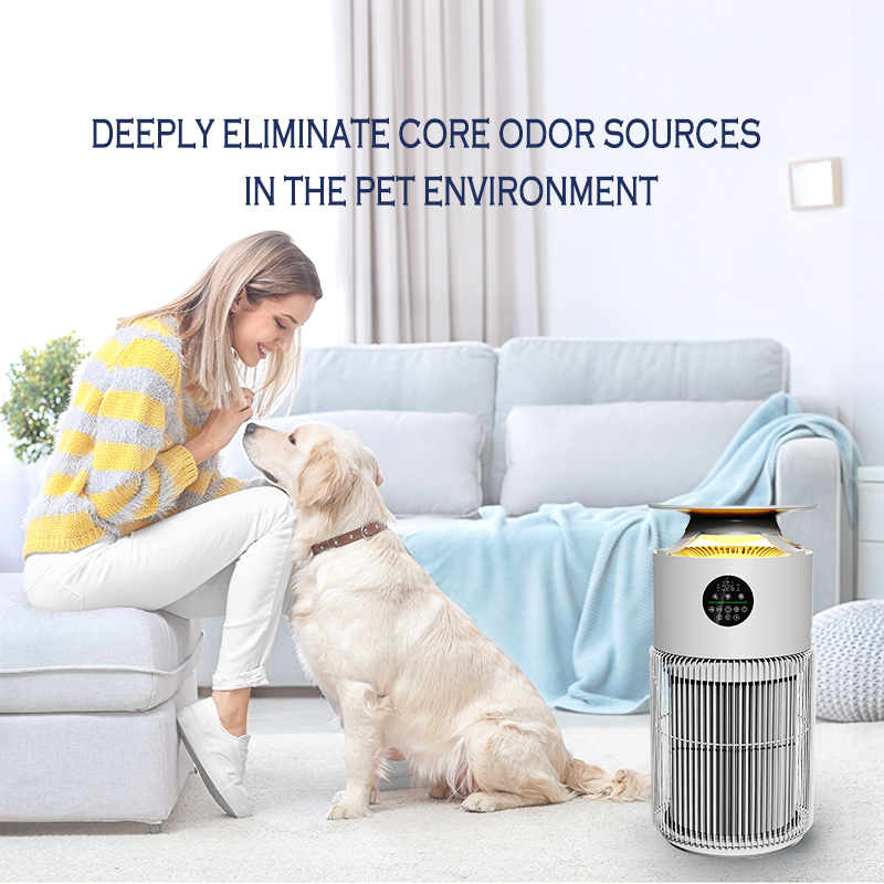 Smart Pet Air Purifier with remote control