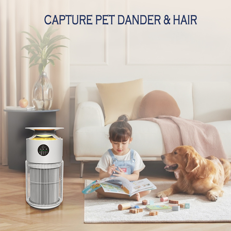 Smart Pet Air Purifier with remote control