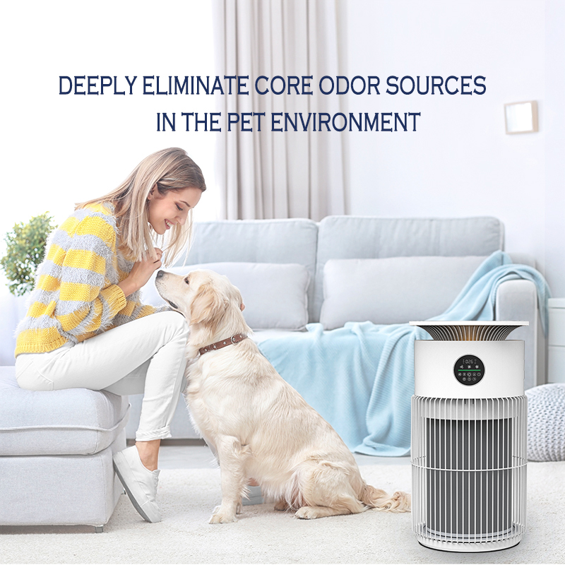 Pet-friendly air purifier protects the health of pets and family