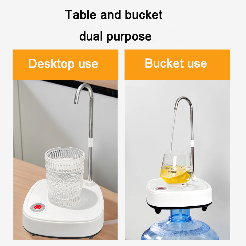 Table and bucket dual-purpose water pump