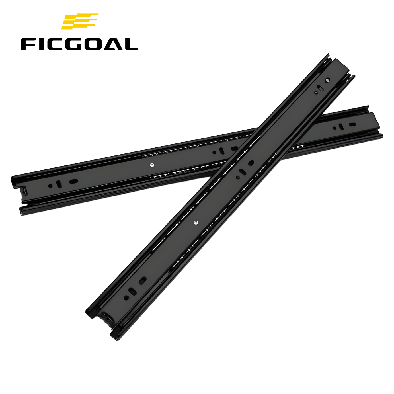Thanh trượt bi gấp 3 lần bằng thép cán nguội 45mm