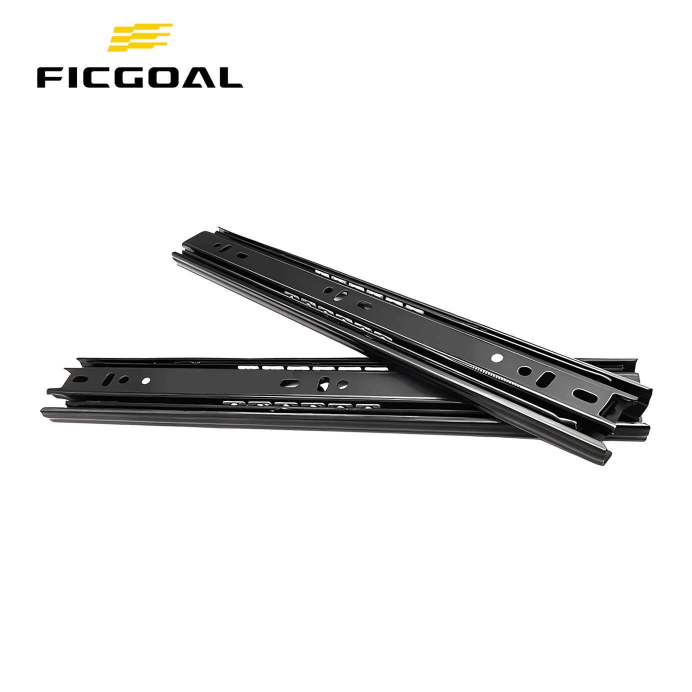 Thanh trượt bi gấp 3 lần bằng thép cán nguội 45mm