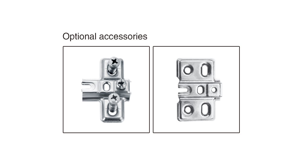 One Way Slide On Mini Hinge
