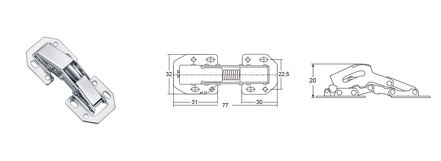 Recessed Hinges