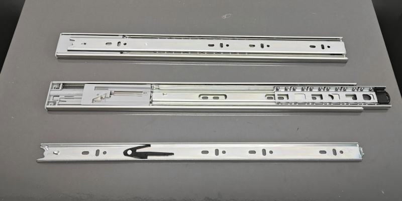soft closing slide rails