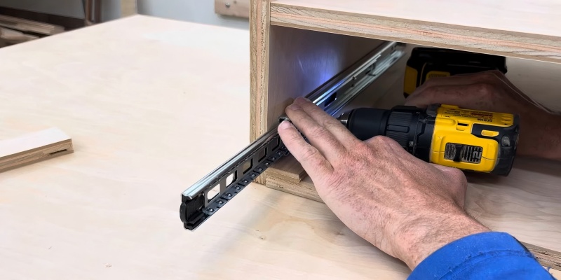 install drawer slides