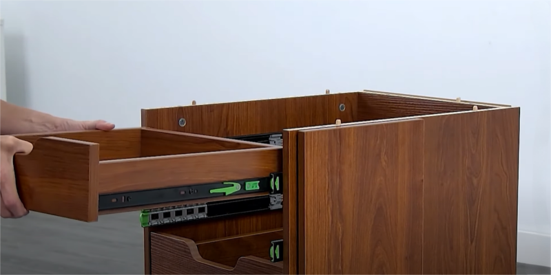 soft close drawer slides