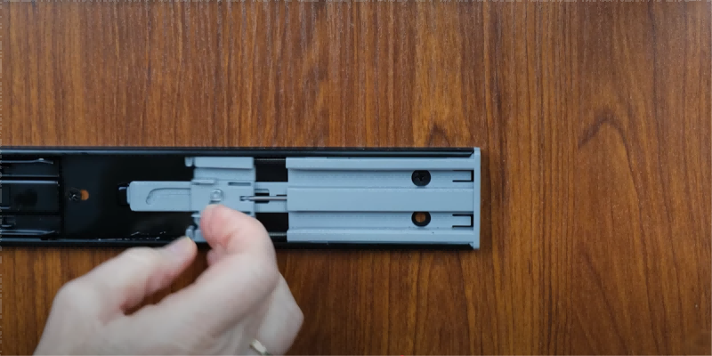 soft close drawer track