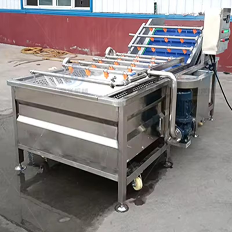 A Complete Set of Equipment for Continuous Production of Pre-Prepared Food Processing