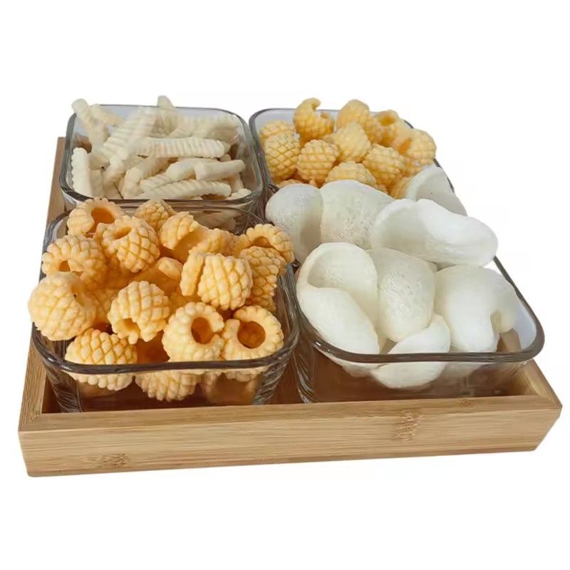 Factory wholesale snacks, wholesale cereal snacks, semi-finished products, cheap flavors