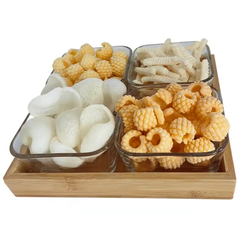 High-quality and Popular Fresh Shrimp Flavored Shrimp Chips Semi-finished Products Directly From the Factory