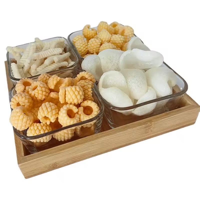 Office Snack Food Uncooked Shrimp Crackers Collection Snacks 9