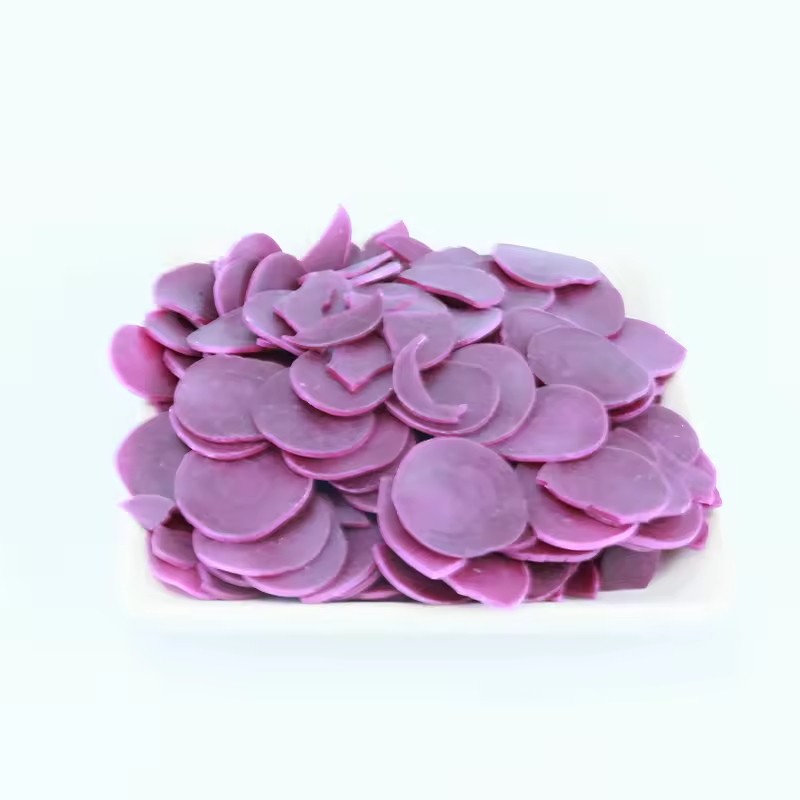 Factory Spot High Quality Hot Sale Can Be Wholesale Fine Processing Purple Potato Chips Snacks Semi-Finished Products