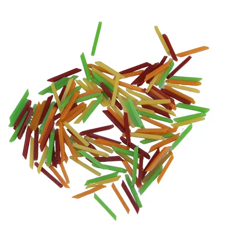Wholesale of the Latest Flavors of Colorful Square Tube Snacks Semi-Finished Products