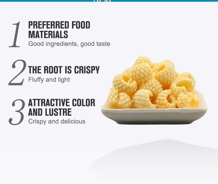 High Quality Hot Selling Fried Puffed Food Wholesale and Customization