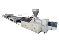 GERUI Customized Plastic Wood Making Machine WPC PVC windows Profile Extrusion Production Line