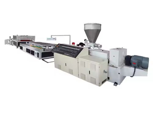 GERUI Customized Plastic Wood Making Machine WPC PVC windows Profile Extrusion Production Line
