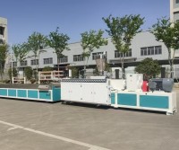 GERUI Customized Plastic Wood Making Machine WPC PVC windows Profile Extrusion Production Line