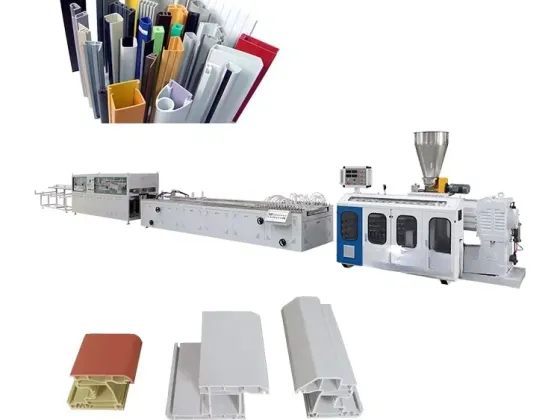 Upvc Window Profile Extrusion Machine and Extruder