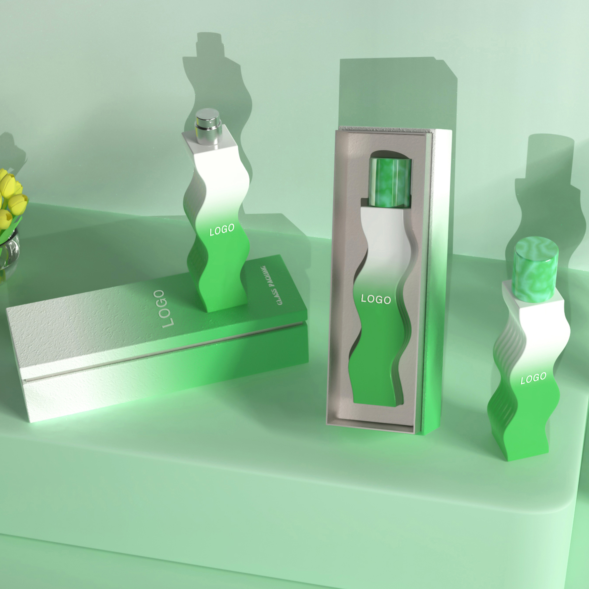 Luxury Customized Perfume Bottle With Private Mold