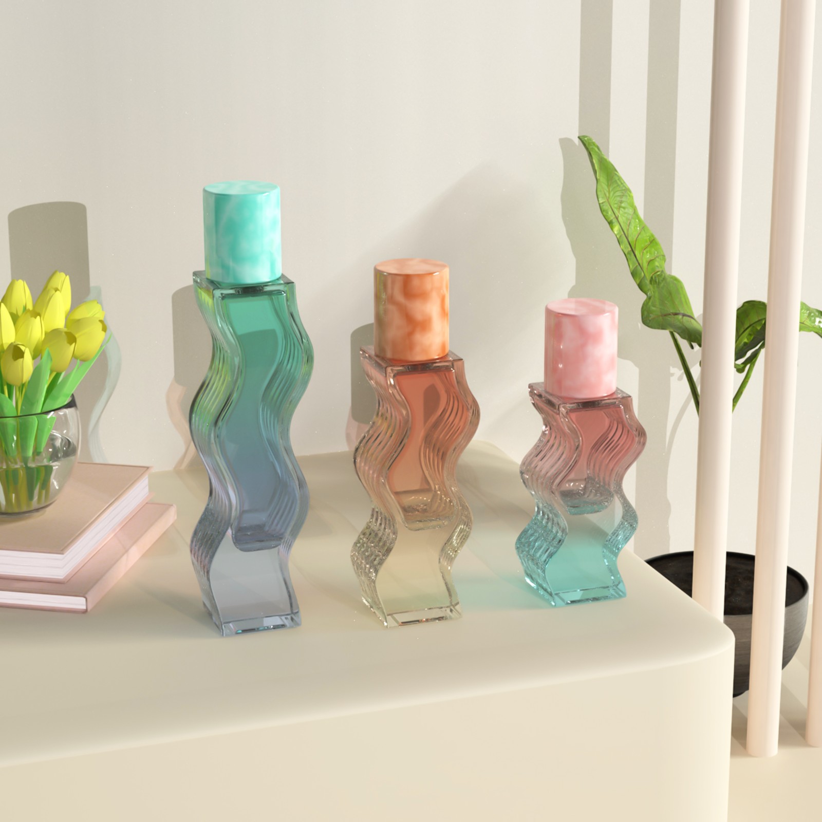 glass bottle
