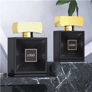 Elegant Customizable Perfume Bottle With Metal Cap For Packaging