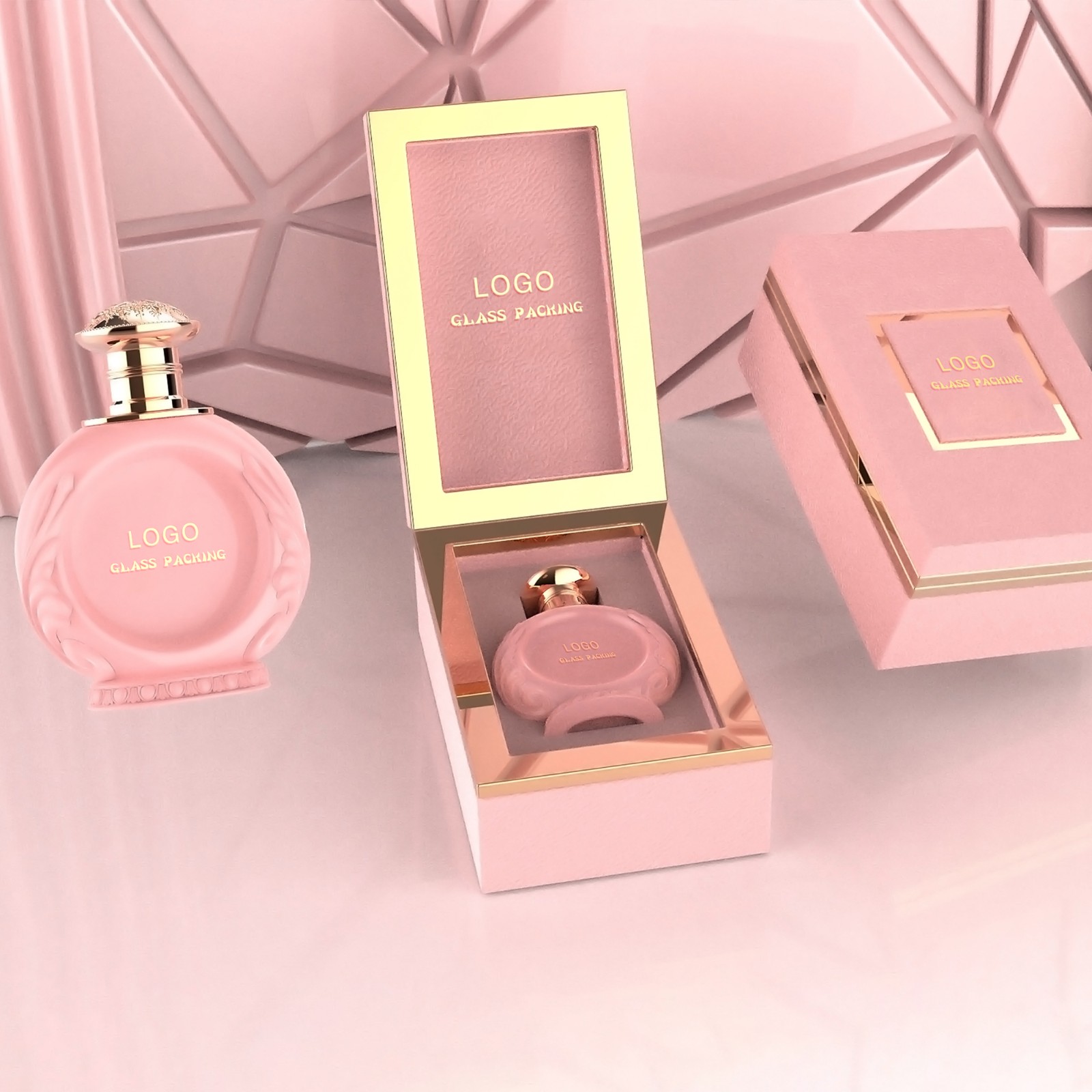 square perfume bottle