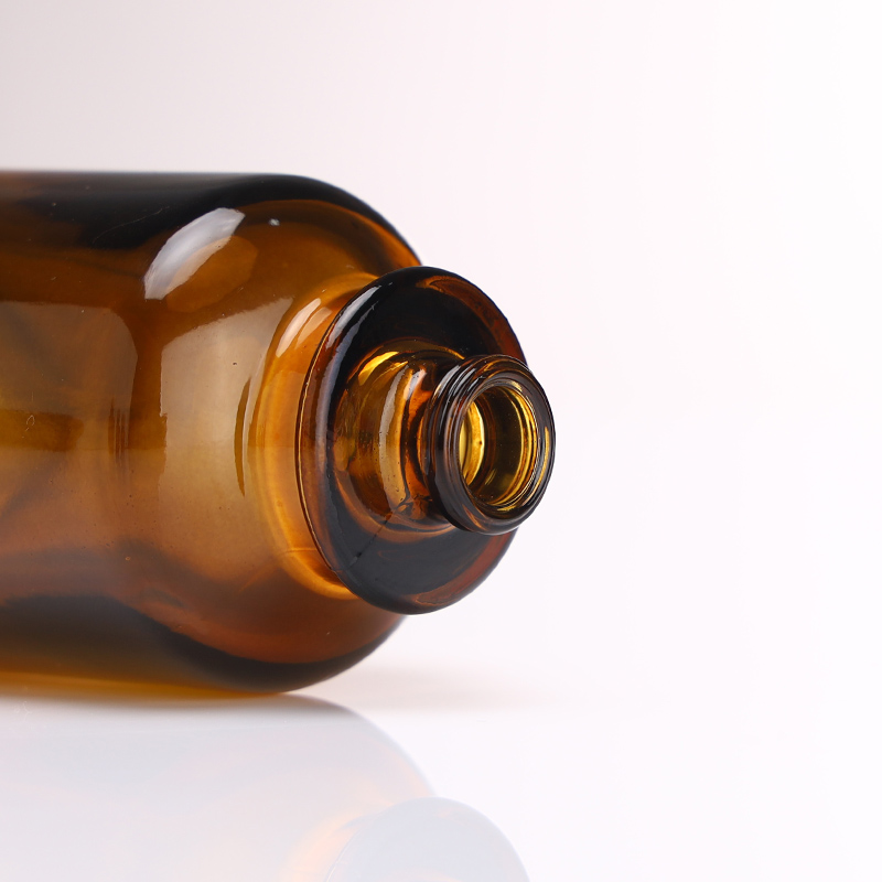 Round Glass Perfume Bottle With Fine Spray