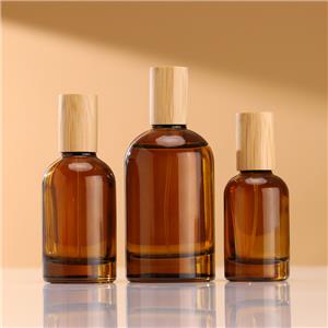 Thick Base Round Perfume Glass Bottle