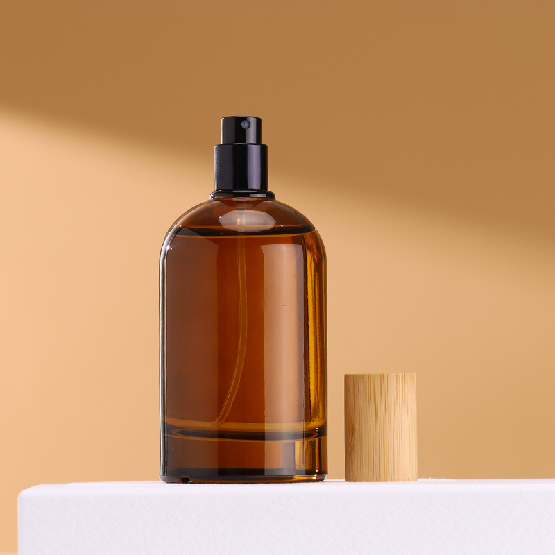 Thick Base Round Perfume Glass Bottle