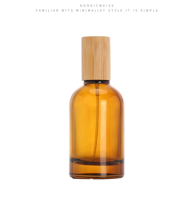 round glass bottle