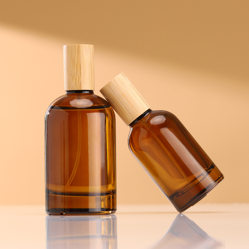 round glass bottle