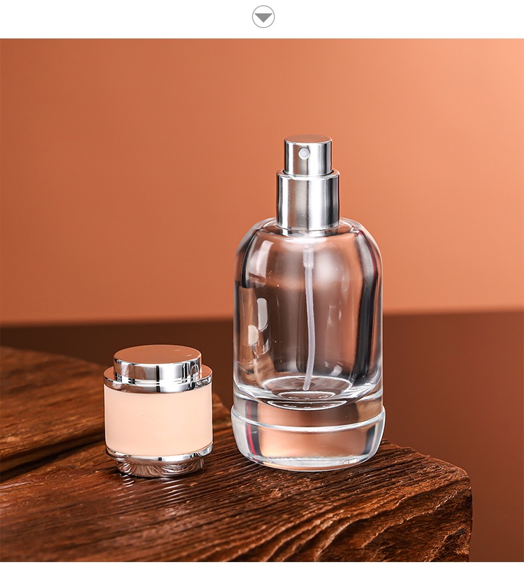 perfume bottle with cap