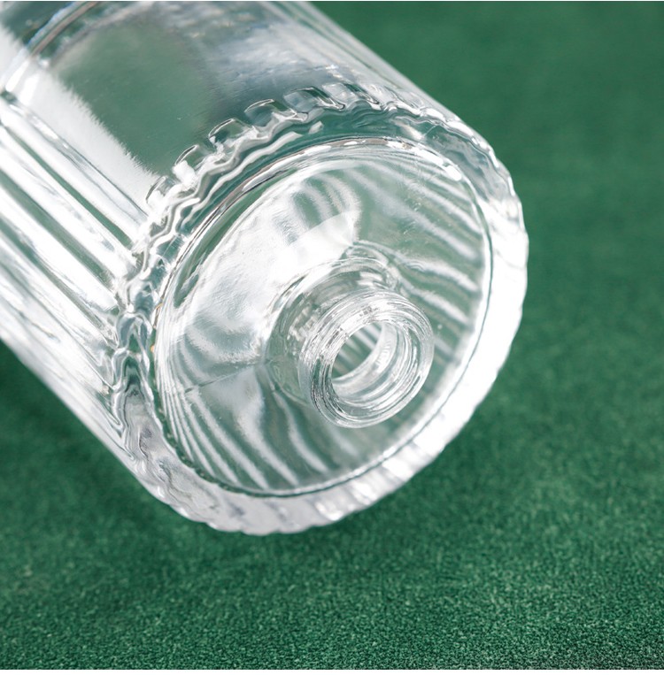 perfume bottle with logo