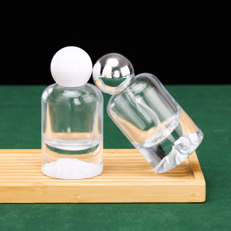 30ml 50ml 100ml Round Perfume Bottle With Box