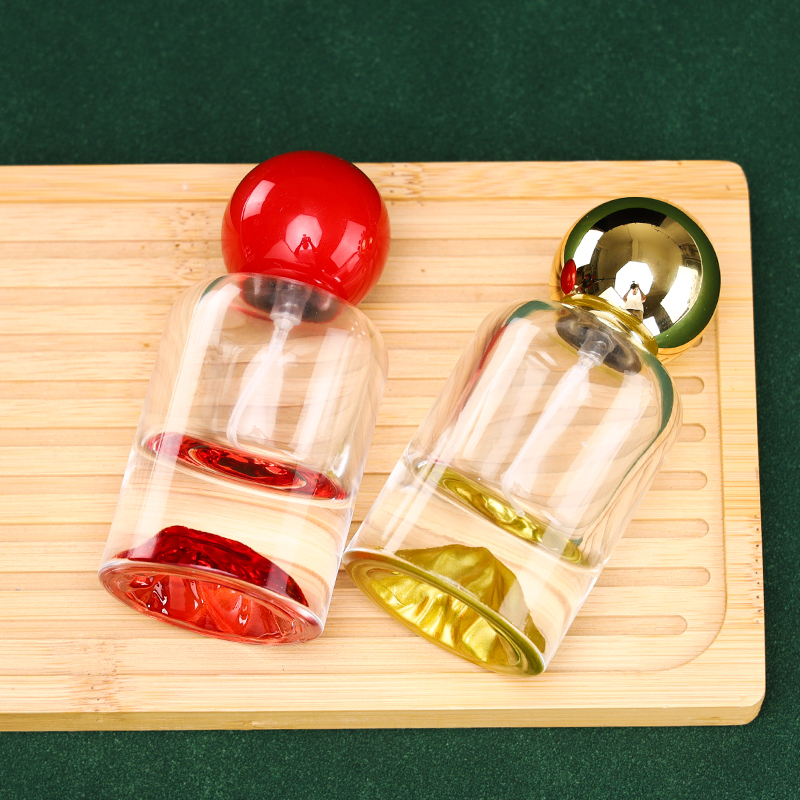 30ml 50ml 100ml Round Perfume Bottle With Box