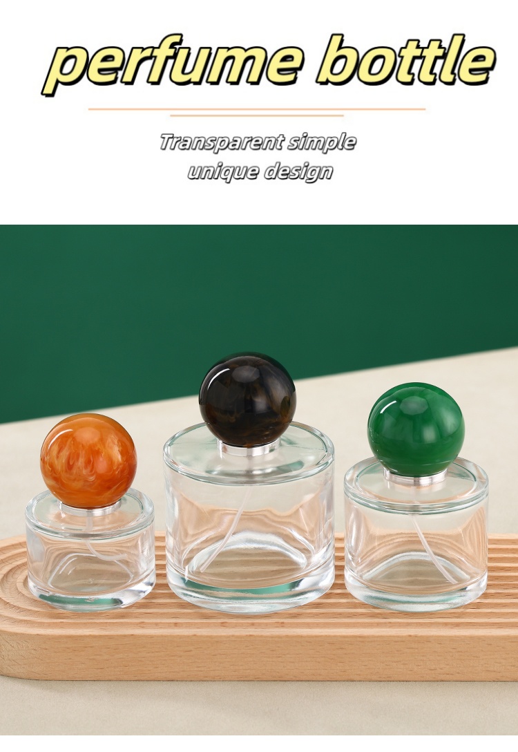 colored perfume bottle